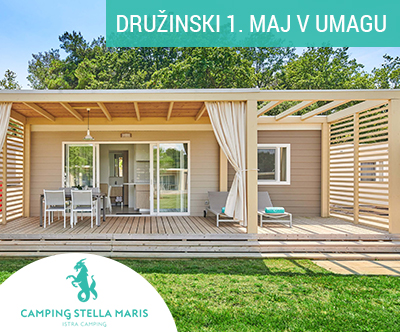Kamp Stella Maris 4*: mobilne hišice