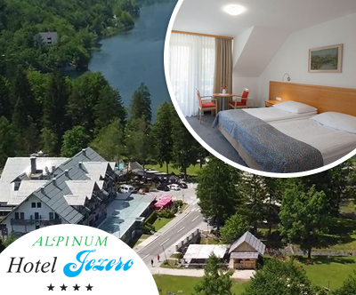Hotel Jezero****, Bohinjsko jezero: 2x nočitev, zajtrk