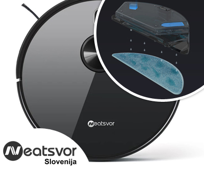Robotski sesalnik X600, laserski navigacijski sistem