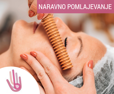 Salon Nežni dotik: maderoterapija obraza, 10x