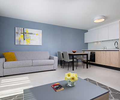 Garden Palace Resort 4*, Umag: apartmaji ob morju