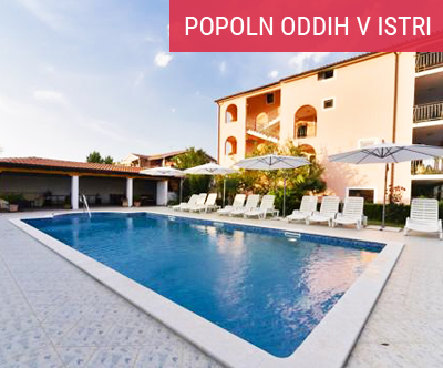 Villa Tina 3* Novigrad, 3-dnevni oddih