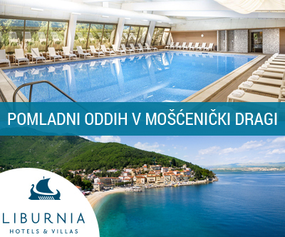 Hotel Marina 4*, Mošćenička Draga: pomladni oddih