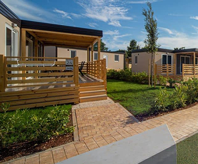 Camping Park Umag: družinske mobilne hišice
