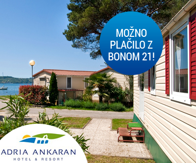 Camping Adria, Ankaran: najem mobilne hiške