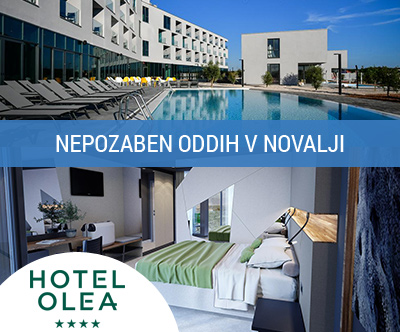 Hotel Olea 4*, Novalja: mega oddih na Pagu