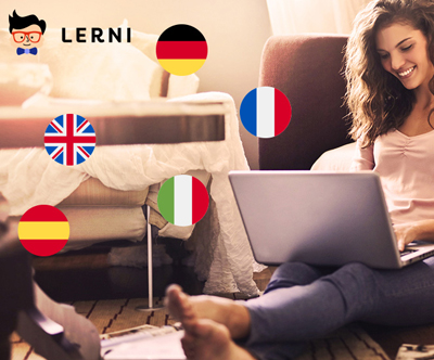 Lerni: 6-mesecni online tecaj tujega jezika
