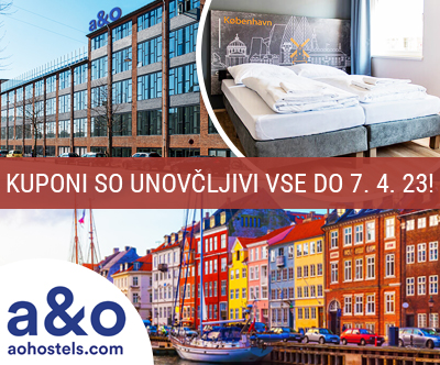 A&O hotel Copenhagen Nørrebro, oddih za 2
