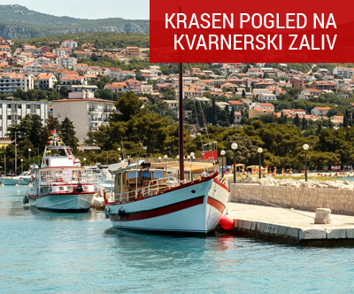 Apartmaji Crikvenica 3*: poletne počitnice
