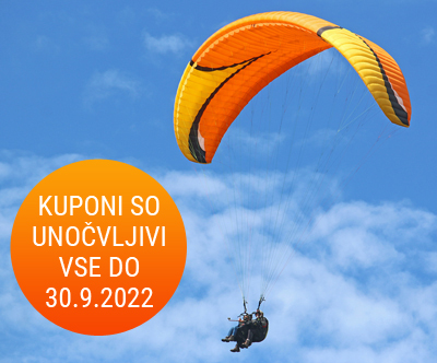 Polet z jadralnim padalom v tandemu