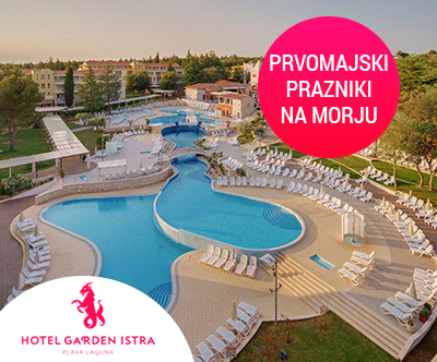 Residence Garden Istra 4*, Umag: prvomajski oddih