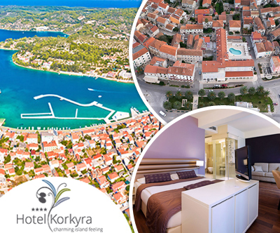 Hotel Korkyra 4*, Vela Luka, Korčula: polpenzion