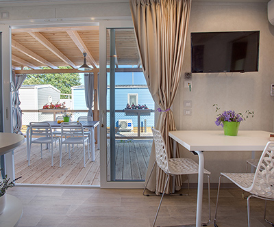 Baška Beach Camping Resort 4*: mobilne hiške