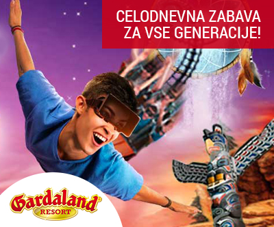 Zabaviščni park Gardaland: 2-dnevna vstopnica