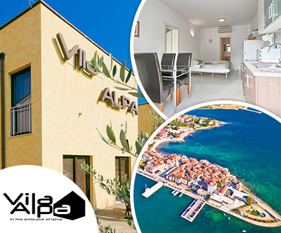 Vila Alpa, Umag: poletni oddih v apartmaju