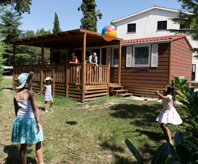 Camping Adria, Ankaran: najem mobilne hiške Brioni