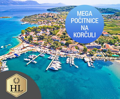 Hotel Lumbarda, Korcula: poletne pocitnice