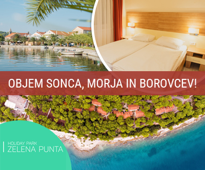 Turisticna vas Zelena Punta, apartmaji 3*, Ugljan