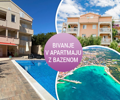 Standard apartma 3*, Pag: 5x nočitev, bazen
