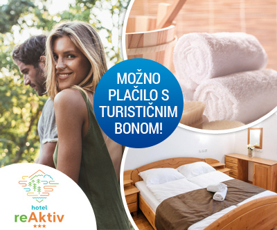 Hotel reAktiv 3*, Zrece: turistični bon