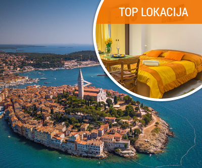 Apartmaji Marina 3*, Rovinj: 2x nočitev