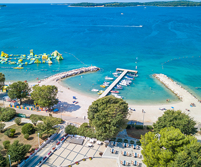 Adriatic Kamp, 8 kampov v Istri: glamping šotori