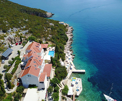 Hotel Božica 4*, otok Šipan: oddih v dvoje