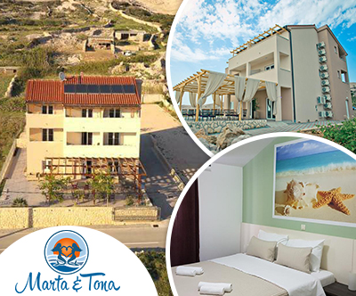 B&B Marta & Tona, Pag, 2x nočitev s polpenzionom