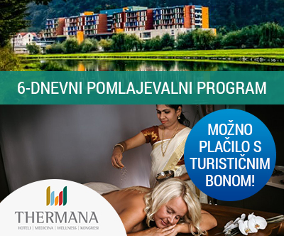 Hotel Thermana Park Laško 4* Sup: pomlajevalni program