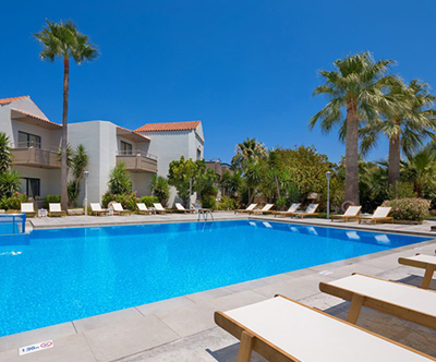 Nireas hotel** na otoku Kreta v Grčiji