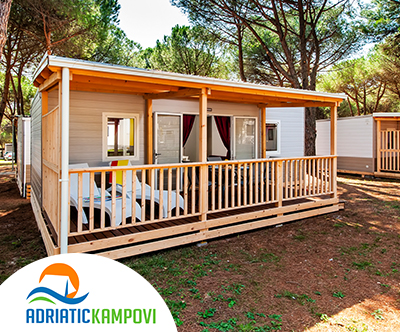 Kamp Bi Village, Fažana: mobilne hiške v Istri