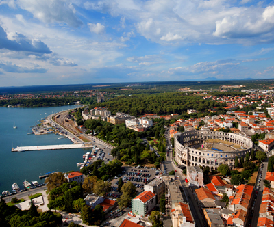 Pula City Center Accommodation 4*: oddih v Puli