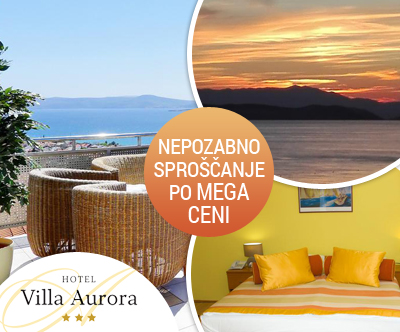 Hotel Villa Aurora 3*, Crikvenica: oddih s polpenzionom
