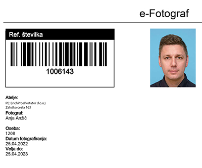 Foto studio EnchPro: biometrična fotografija