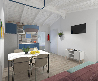 Turistično naselje BiVillage 4*, Fažana: apartmaji