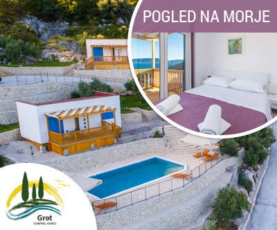 Grot Camping Homes, Baćina: najem mobilne hiške