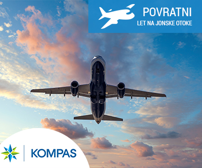 Otok Lefkas, Grčija: povratni let