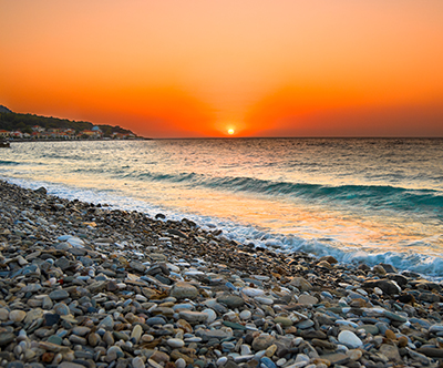 Otok Samos, Grčija: povratni let
