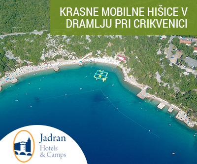 Kamp Kačjak, Dramalj pri Crikvenici: mobilne hiške