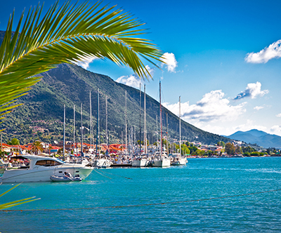 Otok Lefkas, Grčija: povratni let