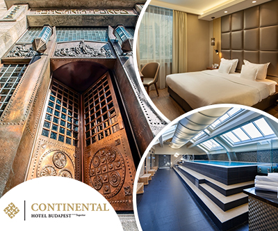 Continental Hotel Budapest, Budimpešta: oddih v dvoje