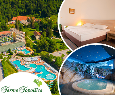 Terme Topolšica, hotel Vesna 3*: poletni oddih
