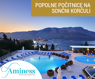 Hotel Marko Polo 4* Korcula: polpenzion za 2 osebi