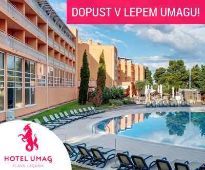 Hotel Umag 4*, Umag: morski oddih