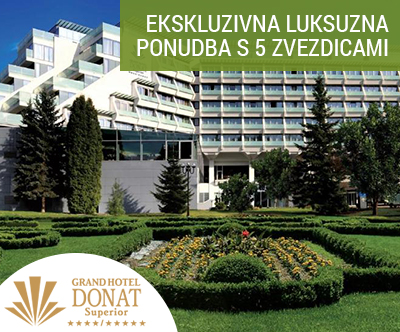 Superior apartma Grand hotel Donat 5*, Rogaška Slatina