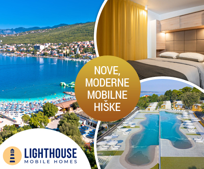 Kamp Selce: najem nove mobilne hiške