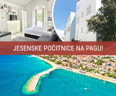 Apartmaji Blue & Gold On the Beach, Novalja, Pag