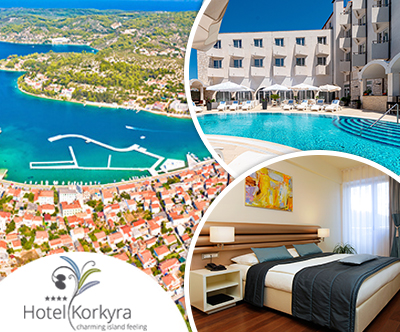 Hotel Korkyra 4*, Vela Luka, Korčula: polpenzion