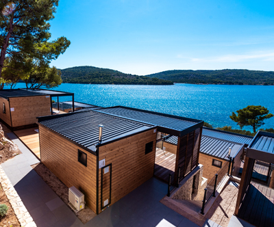 Olivia Green Camping: eko kamping vile v Dalmaciji