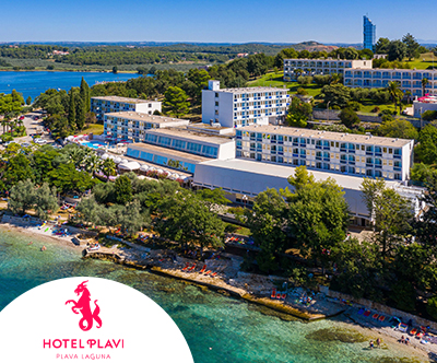 Plava Laguna, Hotel Plavi 3*: pjesenski oddih